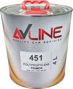 AV LINE 451 POLYPROPYLENE PLASTIC PRIMER 4 Litre