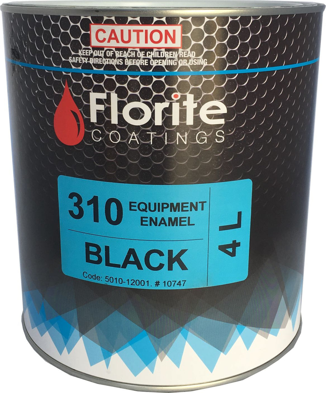 4 Litre Industrial/ Commercial Equipment Enamel Black