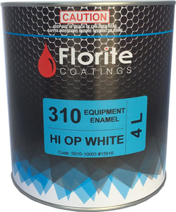 4 Litre Industrial/ Commercial Equipment Enamel HI -Op White