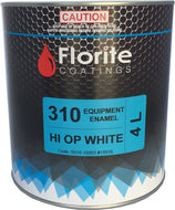 4 Litre Industrial/ Commercial Equipment Enamel HI -Op White