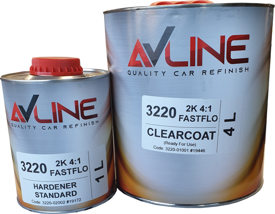 AV LINE 3220 2K FASTFLO 4:1 Air Dry PANEL CLEAR