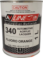 AV LINE 340 Acrylic Lacquer Flouro Std Colours - 1 Litre