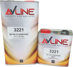 AV LINE 3221 2K HS 2:1 CLEAR COAT 7.5 Litre Kit