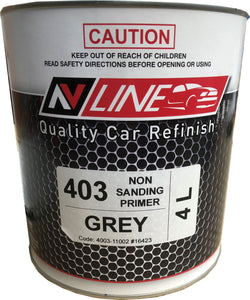 AV LINE 403 1K NON SANDING PRIMER GREY - 4 Litre