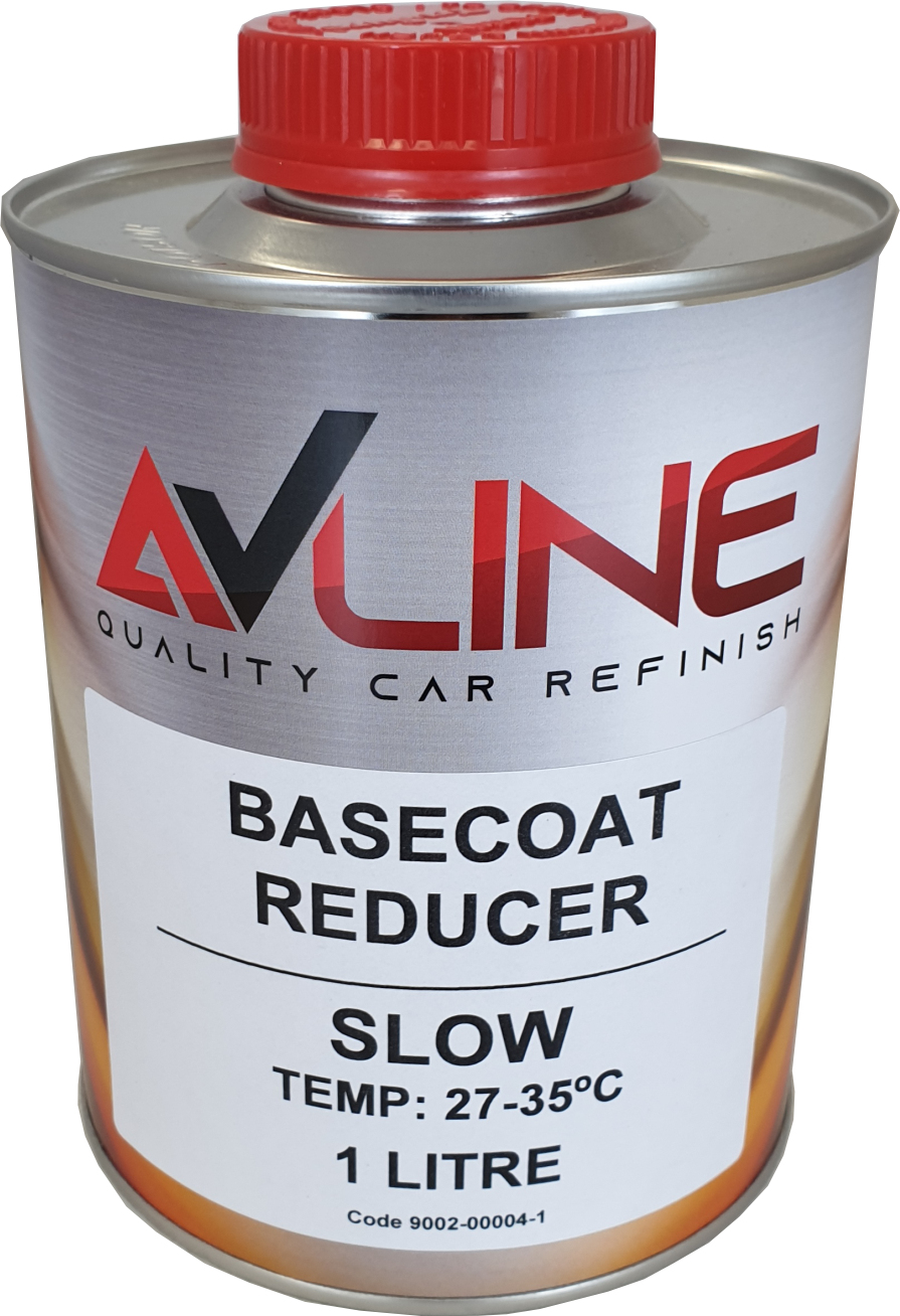 AV LINE Basecoat SLOW Reducer/ Thinner  - 1 Litre