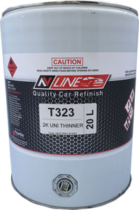 AV LINE T323 UNI Thinner/ Reducer (Basecoat/ 2K) - 20 Litre