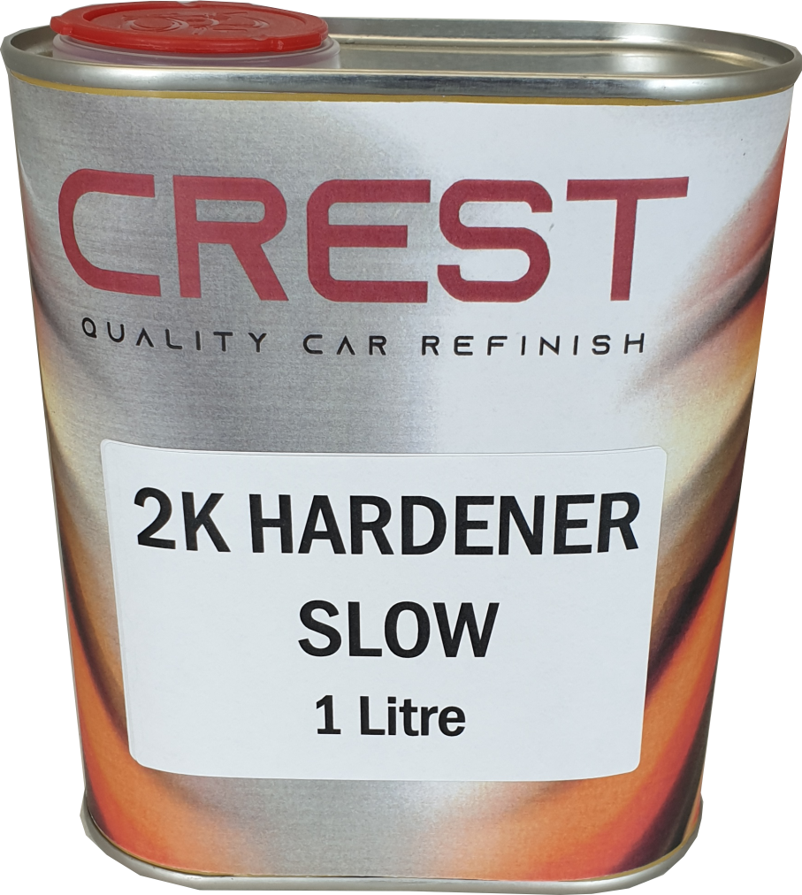 CREST SLOW 2K Hardener - 1 Litre Flask Can