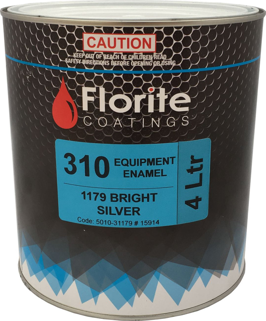 4 Litre Industrial/ Commercial Equipment Enamel Bright Silver