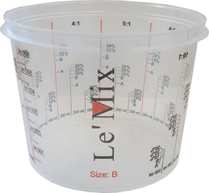 750ml "SUPER" Mixing Cups Calibrated -  (box of 200)