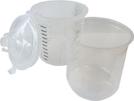 800ml Outer Hard Cup SMART PLASTIC CUP SYSTEM - Each
