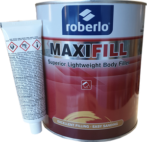 Roberlo MAXIFILL Body Filler - 3 Litre