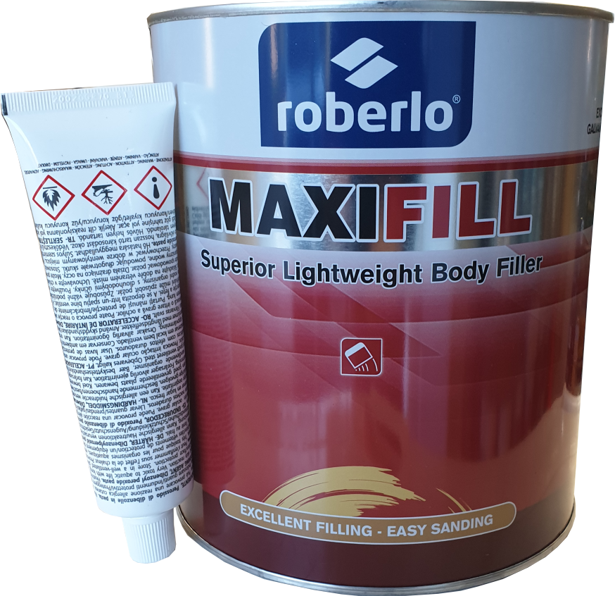 Roberlo MAXIFILL Body Filler - 3 Litre
