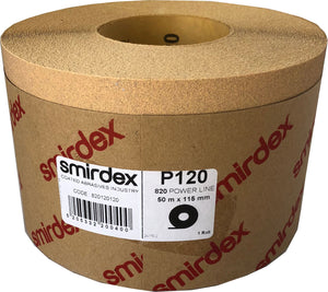 Smirdex P120 Dry Rub Vibrator -  Roll 50m