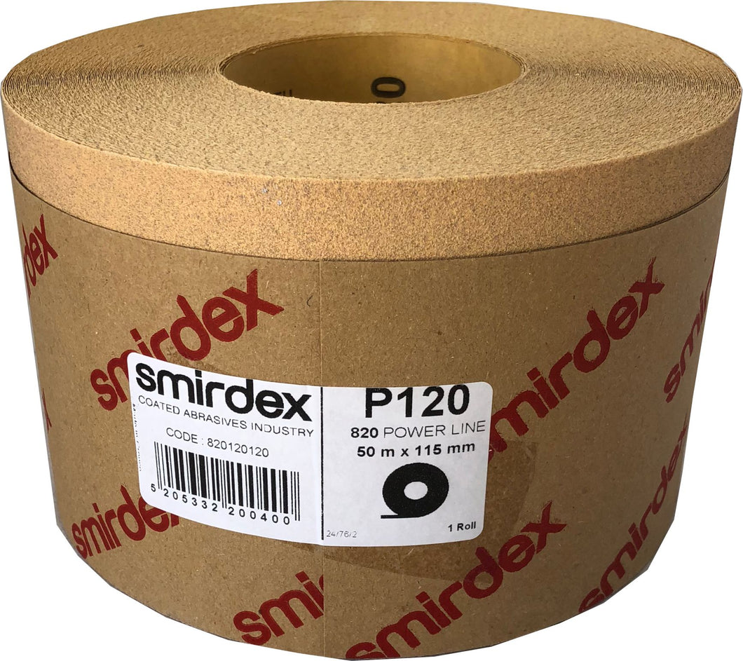 Smirdex P120 Dry Rub Vibrator -  Roll 50m