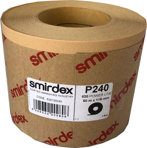 Smirdex P240 Dry Rub Vibrator -  Roll 50m